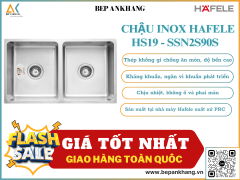 Chậu inox Hafele HS19 - SSN2S90S  567.23.020